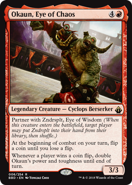 Okaun, Eye of Chaos (Battlebond) Near Mint