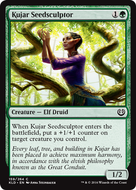 Kujar Seedsculptor (Kaladesh) Near Mint