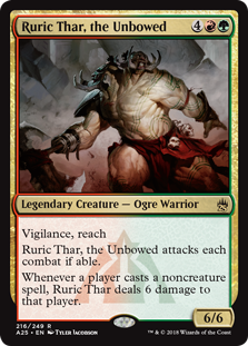 Ruric Thar, the Unbowed (Masters 25) Medium Play