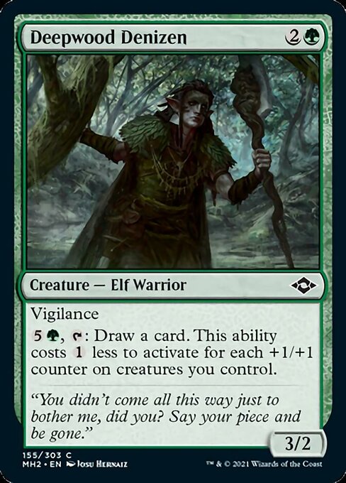 Deepwood Denizen (Modern Horizons 2) Medium Play