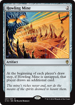 Howling Mine (Commander 2016 Edition) Light Play
