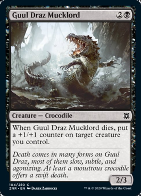 Guul Draz Mucklord (Zendikar Rising) Light Play Foil