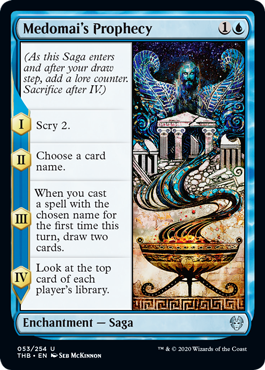 Medomai's Prophecy (Theros Beyond Death) Near Mint