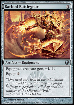 Barbed Battlegear (Scars of Mirrodin) Near Mint