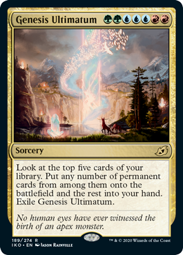 Genesis Ultimatum (Ikoria: Lair of Behemoths) Medium Play