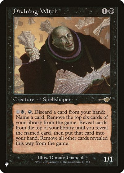 Divining Witch (The List) Near Mint