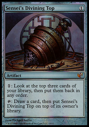 Sensei's Divining Top (From the Vault: Exiled) Medium Play Foil