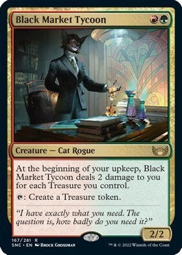 Black Market Tycoon (Streets of New Capenna) Near Mint Foil