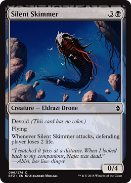 Silent Skimmer (Battle for Zendikar) Near Mint