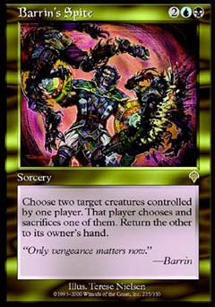 Barrin's Spite (Invasion) Near Mint