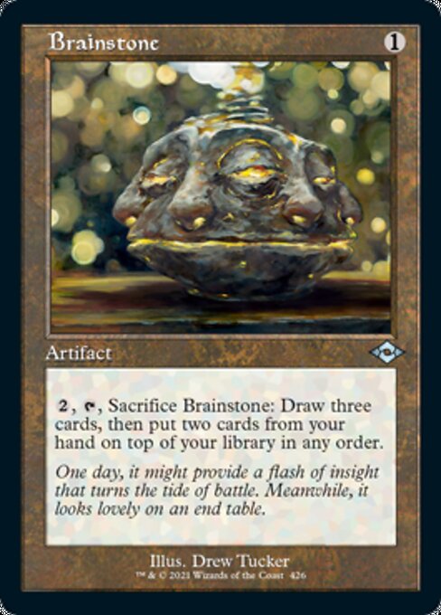 Brainstone (Retro Frame) (Modern Horizons 2) Near Mint Foil