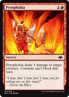 Pyrophobia (Modern Horizons) Near Mint Foil