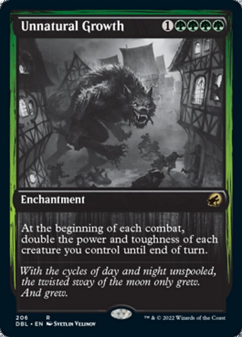 Unnatural Growth (Innistrad: Double Feature) Near Mint