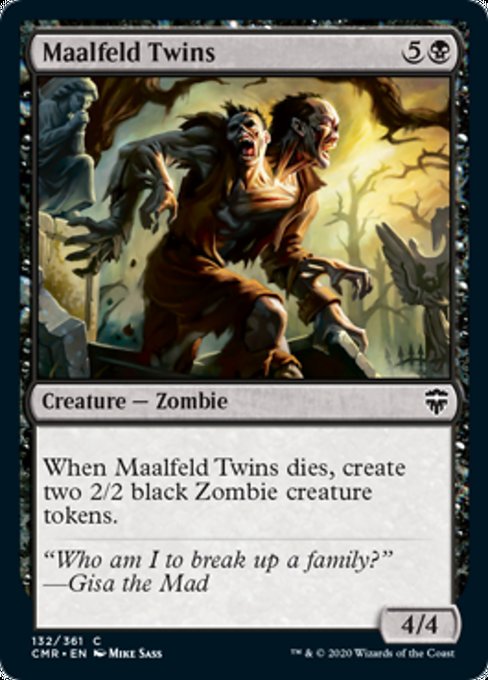 Maalfeld Twins (Commander Legends) Near Mint Foil