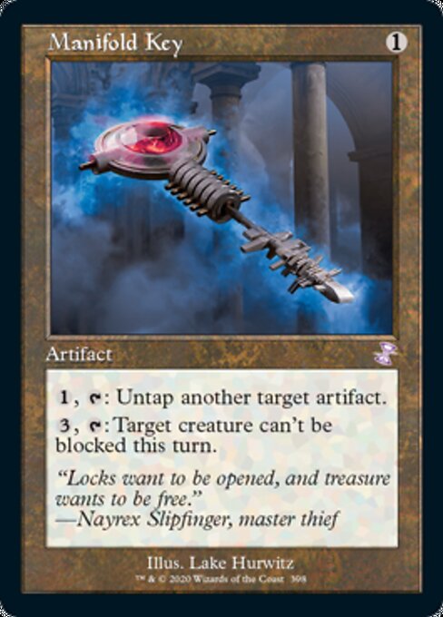 Manifold Key (Time Spiral Remastered) Light Play Foil