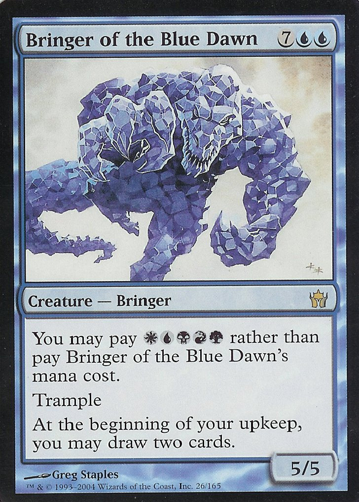 Bringer of the Blue Dawn (Fifth Dawn) Medium Play