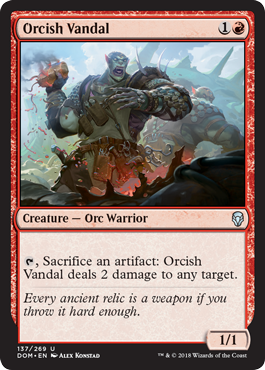 Orcish Vandal (Dominaria) Near Mint