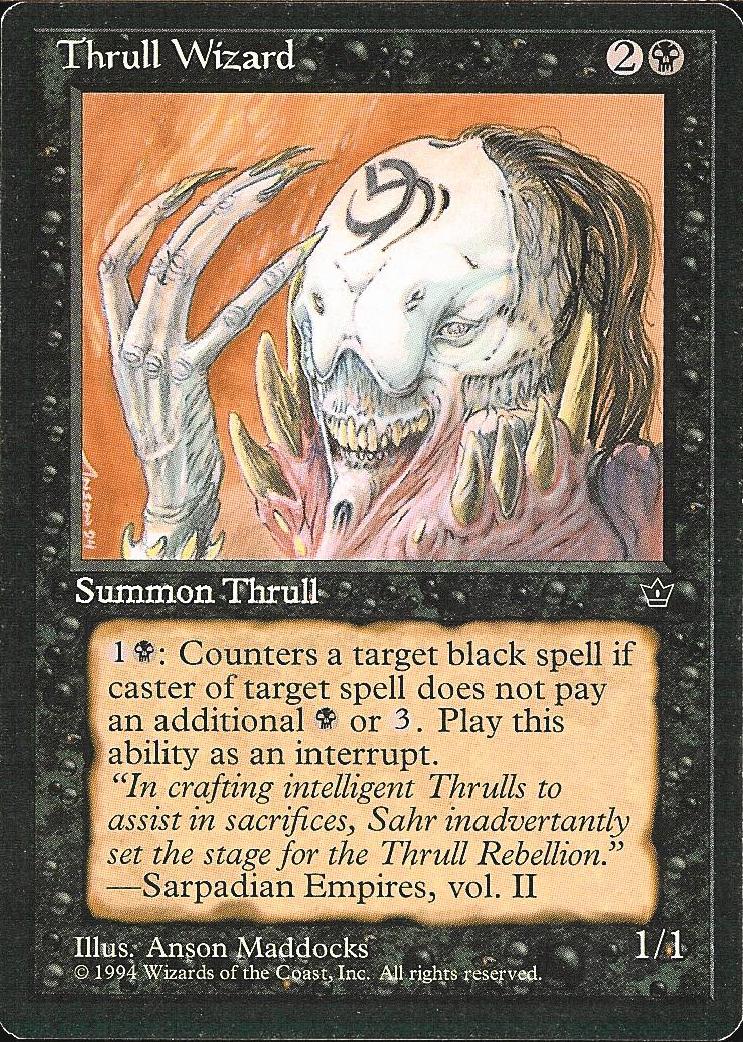 Thrull Wizard (Fallen Empires) Heavy Play