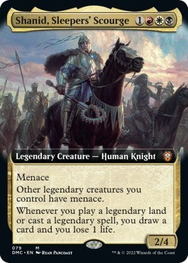 Shanid, Sleepers' Scourge (Extended Art) (Commander: Dominaria United) Near Mint