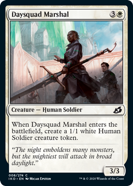 Daysquad Marshal (Ikoria: Lair of Behemoths) Near Mint Foil