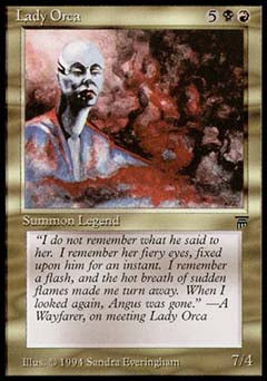 Lady Orca (Legends) Near Mint