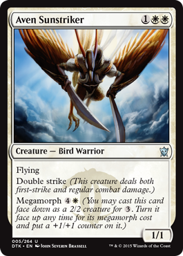 Aven Sunstriker (Dragons of Tarkir) Near Mint