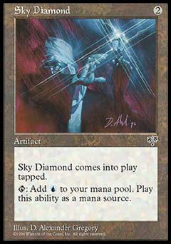 Sky Diamond (Mirage) Near Mint