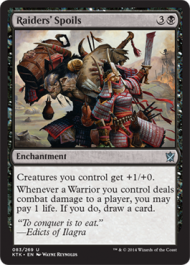 Raiders' Spoils (Khans of Tarkir) Near Mint Foil