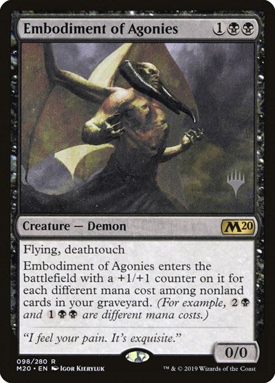 Embodiment of Agonies (Promo Pack: Core Set 2020) Near Mint