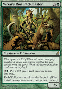 Wren's Run Packmaster (Lorwyn) Medium Play