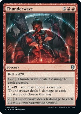 Thunderwave (Commander Legends: Battle for Baldur's Gate) Near Mint