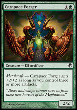 Carapace Forger (Scars of Mirrodin) Medium Play
