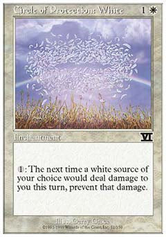 Circle of Protection: White (Classic 6th Edition) Near Mint