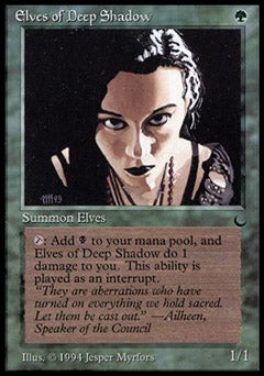 Elves of Deep Shadow (The Dark) Near Mint