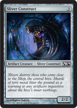 Sliver Construct (Magic 2014 Core Set) Medium Play