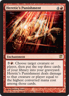 Heretic's Punishment  (Innistrad) Near Mint