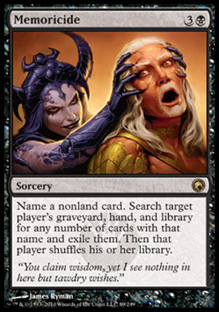 Memoricide (Scars of Mirrodin) Light Play