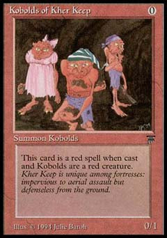 Kobolds of Kher Keep (Legends) Damaged / Poor