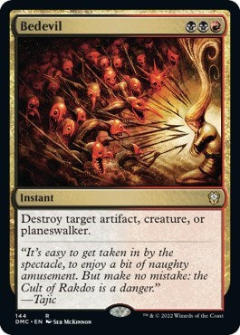 Bedevil (Commander: Dominaria United) Light Play