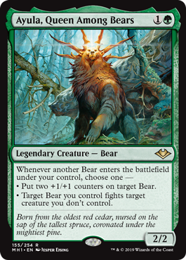 Ayula, Queen Among Bears (Modern Horizons) Near Mint