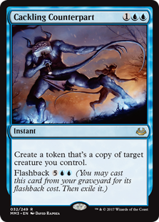 Cackling Counterpart (Modern Masters 2017) Medium Play
