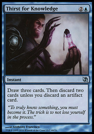 Thirst for Knowledge (Duel Decks: Elspeth vs Tezzeret) Near Mint