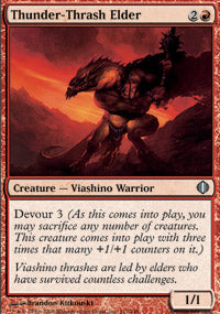 Thunder-Thrash Elder (Shards of Alara) Medium Play