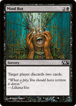 Mind Rot (Magic 2013 Core Set) Medium Play