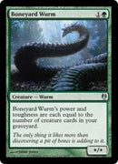 Boneyard Wurm (Duel Decks: Izzet vs Golgari) Medium Play
