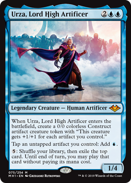 Urza, Lord High Artificer (Modern Horizons) Near Mint Foil