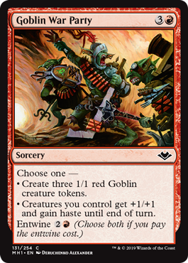 Goblin War Party (Modern Horizons) Near Mint