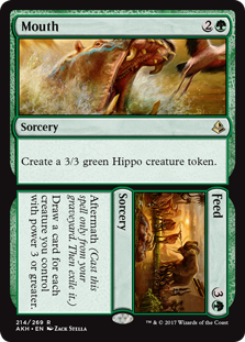 Mouth to Feed (Amonkhet) Medium Play