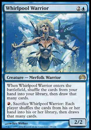 Whirlpool Warrior (Planechase 2012) Light Play