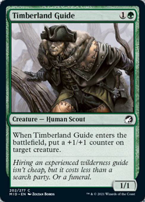 Timberland Guide (Innistrad: Midnight Hunt) Medium Play